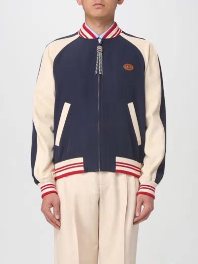 VALENTINO JACKET VALENTINO MEN COLOR BLUE,430333009