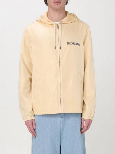 VALENTINO JACKET VALENTINO MEN COLOR YELLOW CREAM,421793090
