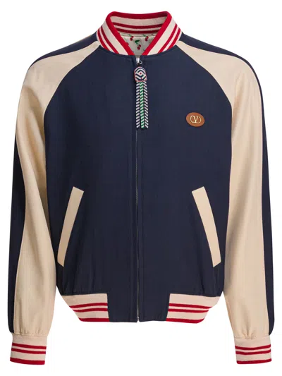 VALENTINO JACKETS BLUE