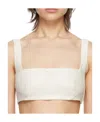 Valentino Jacquard French Bra In Nude