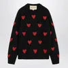 Valentino Garavani Jacquard Sweater In Black