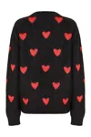 Valentino Garavani Jacquard Sweater In Black