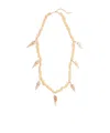 Valentino Jardin Aquatique Necklace In Metal And Shells