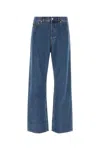 Valentino Denim Jeans With Back Patch Pockets
