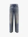 Valentino Straight Fit Jeans In Blue