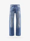 Valentino Blue Washed-effect Denim Jeans In Blue
