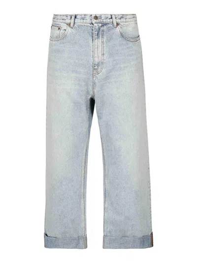 VALENTINO WIDE-LEG JEANS