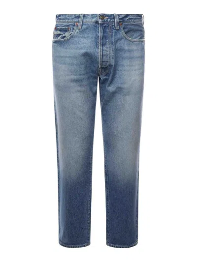 Valentino Jeans Dritti In Blue