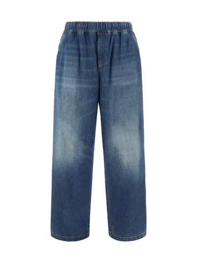 Valentino Jeans In Denim Scuro