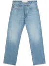Valentino Men's Straight-leg Jeans In Blue