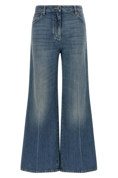 Valentino Jeans  Garavani 'vgold' In Blue