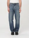 Valentino Rolled Cuffs Denim Trousers In Denim