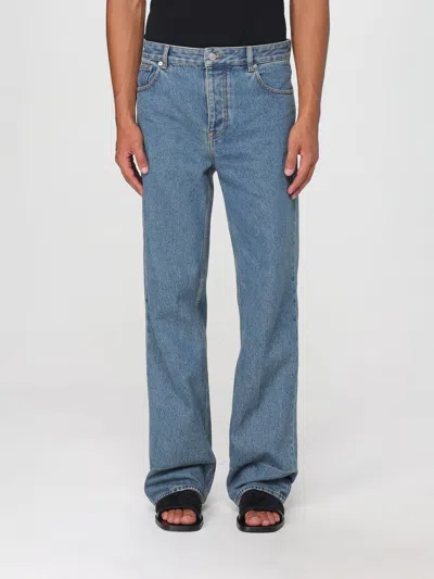 Valentino Jeans Men Color Denim In Blue