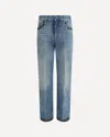 Valentino Straight-fit Denim Pants With Colorful Embellishments