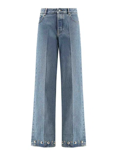 VALENTINO JEANS WITH METAL DETAILS