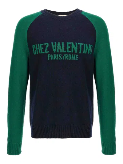 Valentino Jersey In Blue