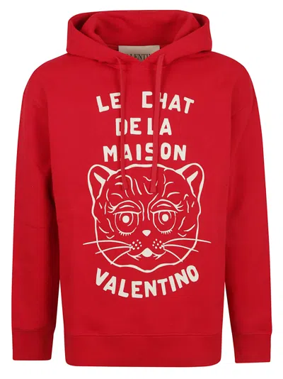 VALENTINO JERSEY FELPA LE CHAT DE LA MAISON