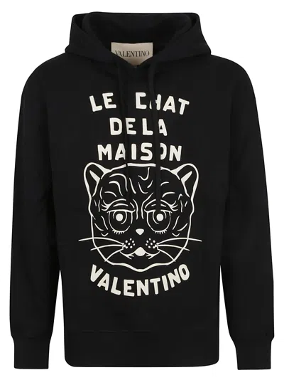 VALENTINO JERSEY FELPA LE CHAT DE LA MAISON