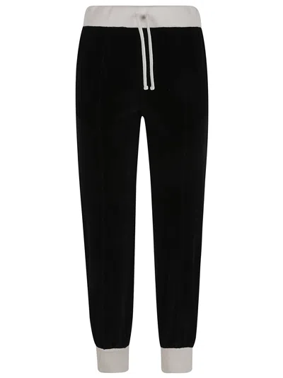 Valentino Jersey Pants In Black