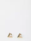 Valentino Gold Crystal Je Les Earrings In Gold