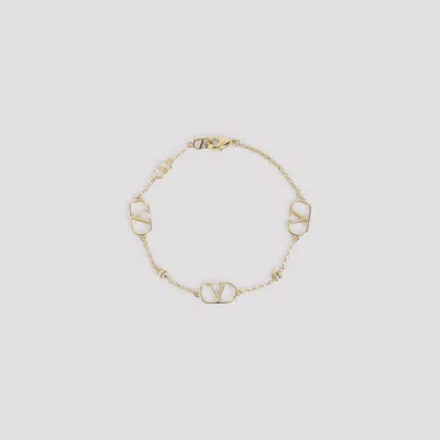Valentino Garavani Jewelry "vlogo Signature" In Gold