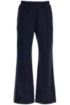 Valentino Men's Jogger Pants With Metallic V Detail In Blue