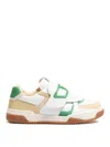 Valentino Garavani Joie De Jouer Low Top Sneaker In Nappa Calfskin In Multi
