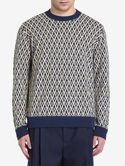 VALENTINO JUMPER TOUTE LA V JACQUARD