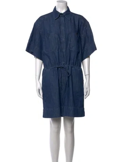 Pre-owned Valentino Jumpsuit In Blue