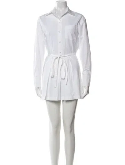 Pre-owned Valentino Jumpsuit In White