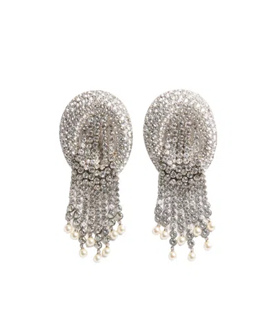 Valentino Garavani Kabarett Drop Earrings In Metallic