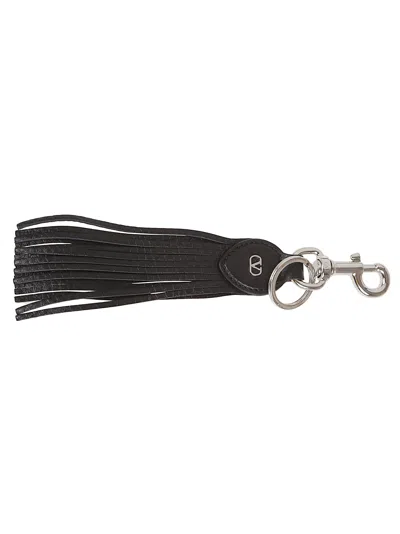 VALENTINO GARAVANI KEY RING VLOGO SIGNATURE. VIT.ST.ALCE/PALLADIUM LOGO