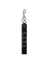 VALENTINO GARAVANI KEY RING | VLTN | NASTRO JACQUARD VLTN/V