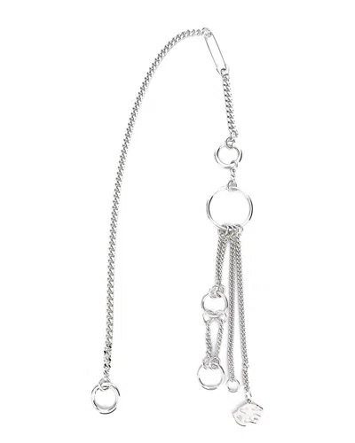 Valentino Garavani Valentino Keychain In Silver