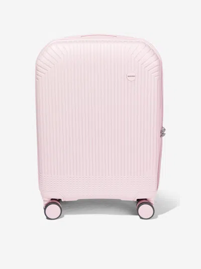 Valentino Garavani Valentino Kids Conwood Small Size Carry On Suitcase In Pink