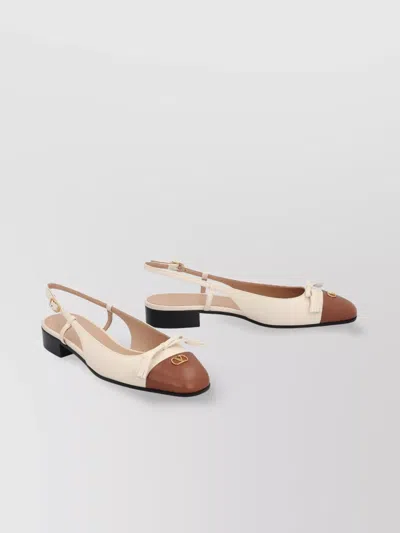 VALENTINO GARAVANI KING'S VALET SLINGBACK BALLET FLATS