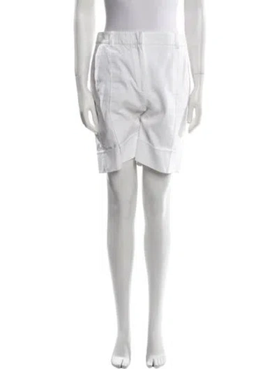 Pre-owned Valentino Knee-length Shorts In White