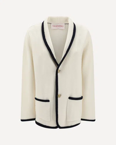 Valentino Men's Cotton And Wool Jacket In Beige