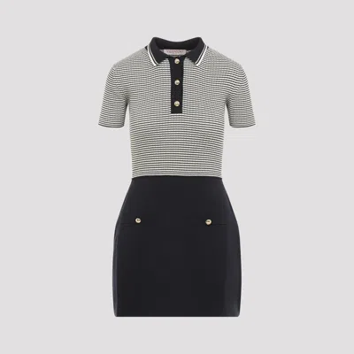 Valentino Mini Dress In Black