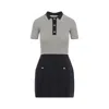 Valentino Multicolor Cotton Mini Dress In Multicolour
