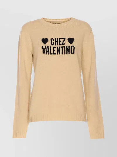 Valentino Garavani Sweaters In Brown