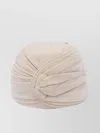 Valentino Knotted Pleated Turban Hat