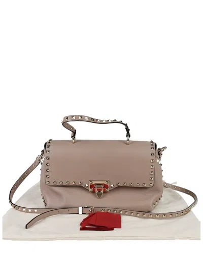 Valentino Garavani Valentino La Prima Medium Stampa Alce Tote Shoulder Bag (authentic Pre-loved) In Blue