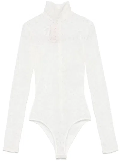 VALENTINO REBRODÉ LACE BODYSUIT