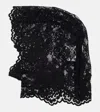 Valentino Lace Hood In Black