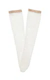Valentino Lace Knee-high Socks
