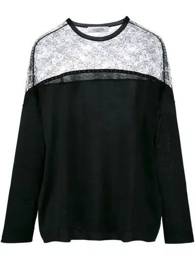 VALENTINO LACE PANEL JUMPER