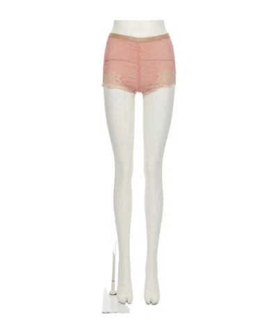 Valentino Lace Panties In Pink