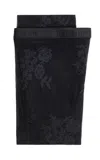 Valentino Sheer Floral Pattern Lycra Tights With Elastic Waistband