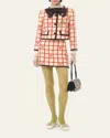 Valentino Lace Tights In Green